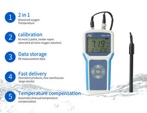 BOQU डॉस-1703 पोर्टेबल भंग ऑक्सीजन मीटर मछलीघर भंग ऑक्सीजन सेंसर - Product Image 5