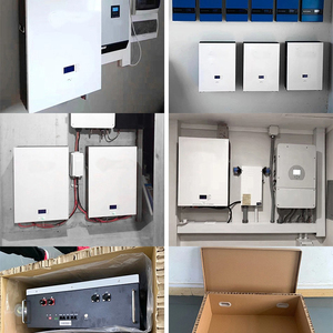 48v 100ah 200ah 300ah stockage d'énergie lithium 10kwh 15kwh 20kwh 30kwh Lifepo4 batterie verticale empilée sur le mur d'alimentation - Product Image 5