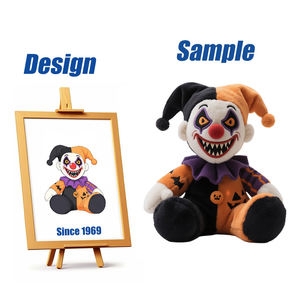 Orsacchiotto di <span class=keywords><strong>Peluche</strong></span> Ecologico OEM ODM, Super Morbido in Poliestere, Personalizzabile, Giocattolo Imbottito per Halloween, Regalo Festivo per Bambini - Product Image 4
