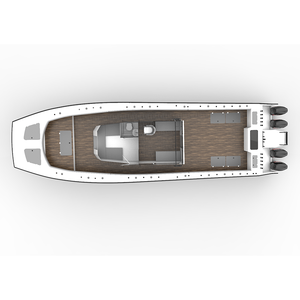 Poseidon 10m Catamaran en aluminium <span class=keywords><strong>Bateau</strong></span> de pêche à <span class=keywords><strong>moteur</strong></span> rapide <span class=keywords><strong>Bateau</strong></span> de croisière sportive avec cabine fermée et accès latéral - Product Image 6