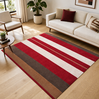 Custom Hand Tufted Round Rug Luxury Hotel Lobby Carpet Runner Rug Handmade Wool Area Rug for Hospitality
