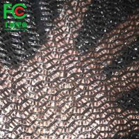Filet d'ombrage agricole anti-UV pour serre 35% 45% 65% 75% 85% 90% Rapport d'ombrage avec fil plastique plat
