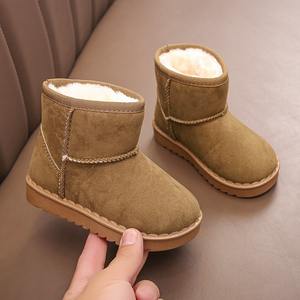 <span class=keywords><strong>Bottes</strong></span> <span class=keywords><strong>de</strong></span> <span class=keywords><strong>neige</strong></span> pour enfants, garçons et filles, hiver 2023, nouvelles <span class=keywords><strong>bottes</strong></span> en daim, chaussures en coton, chaussures chaudes en velours pour enfants. - Product Image 3