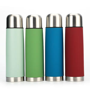 Classic Vintage <b>Food</b> Grade 304 Stainless Steel Vacuum <b>Insulated</b> Water Bottle Bullet <b>Flask</b> Custom Logo - Product Image 2