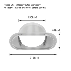 Ensemble d'accessoires de climatisation mobile de haute qualité 43 * 10+150 Interface à embout plat - Product Image 2