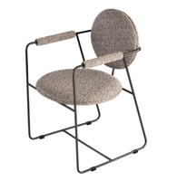 Chaise de salle à manger moderne simple en cuir de luxe léger avec fonction de refroidissement pliée en bois et en métal pour cuisine, hôtel, café, dressing, salle de sport