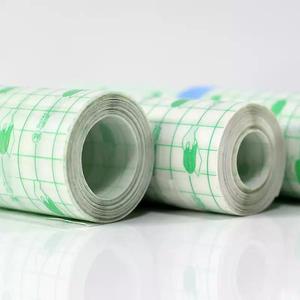 Roll Plester Medis Transparan PU Tahan Air Bernapas EOS Stiker Tato Sementara Perekat Berkualitas Bersertifikat CE - Product Image 4