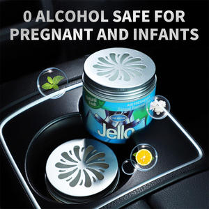 Jello Nature - Perfume en Gel para Coche con Aceites Esenciales, Ambientador en Botella con Fragancias de Rosa, Lavanda, Colonia y Jazmín de Malasia - Product Image 3
