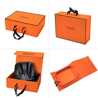 Boîtes cadeaux rigides haut de gamme pour sacs à main, fermeture magnétique, doublure en éponge gaufrée, matériaux recyclés écologiques et artistiques