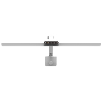 Lampe de bureau LED portable avec corps en ABS robuste de qualité aéronautique, design élégant, commande tactile, éclairage parfait pour les petits bureaux et les coins d'étude