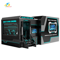 Skyfun Hot-Sale 8-12 asientos Orbital Cinema Flight Simulator 7D Naked-Eye Cinema para parques de atracciones interiores/exteriores
