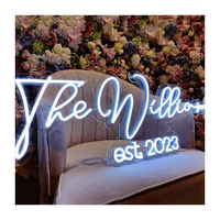 Panneau lumineux LED néon personnalisé avec logo d'entreprise pour bureau, publicité commerciale, lettres lumineuses pour salle de conférence