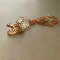 Accessoires de sac à dos et de bagages en gros : Clip de sucette multifonctionnel transparent en PC, motif dessin animé, modèle NMKO QT030