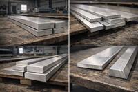 Barra Plana de Magnesio Soluble de Fábrica Hagrien para Hardware de Campos Petroleros y de Gas