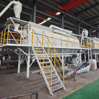 Lithium-Ionen-Batterie-Recyclingmaschine Lithium-Batterie-Zerkleinerungsmaschine Batterie-Recycling-Ausrüstung Kupfer-Aluminium-Separator