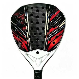Raqueta de Pádel de Fibra de Carbono 18K de Fábrica, Forma de Diamante, Núcleo de 38 mm, Espuma Eva, <span class=keywords><strong>Bullpadel</strong></span>, Palas de Pádel Profesionales para Cancha - Product Image 4