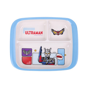 Five Ultraman Baby Feeding Set PP Rectangular Bowl With Spoon For Kids 12 Months And Above Cartoon Style Home Use - Product Image 4