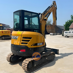 Mini-excavatrice SANY SY35C d'occasion 2022, 3,5 tonnes, avec moteur, boîte de vitesses, pompe et PLC pour petits travaux de terrassement - Product Image 4