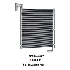 Enfriador de Aceite Hidráulico para Excavadora Hitachi EX120-2, Radiador de Aluminio Duradero 4285627 - Product Image 1