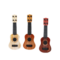 Hot Sale Kids Vintage Early Education Musical Instrument Playing Guitar Beginner Boy Girl Toys Mini Ukulele Guita