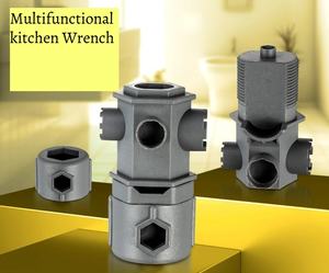 Clé de serrage tout-en-un pour aérateur de robinet, outil de démontage de buse et de réparation de plomberie, personnalisable OEM - Product Image 3