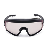 Lunettes de soleil sport polarisées HUBO 505 à changement rapide de lentille, protection UV400 HD intelligente et tendance, lentille PC pour le VTT, la neige et les activités de plein air