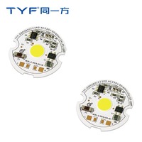 Module LED TYF, tension alternative, haute puissance 3-12W, indice d'indiceation élevé, blanc chaud, 95 Lm/W, garantie 3 ans pour l'éclairage commercial, ZHAGA