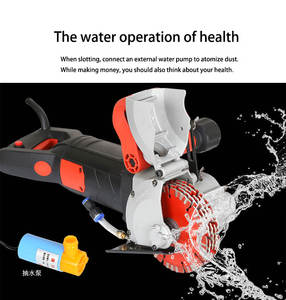 <span class=keywords><strong>Scanalatrice</strong></span> Elettrica Portatile per Muri per Calcestruzzo e Mattoni Macchina per Tracciatura e Taglio - Product Image 4