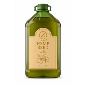 Huile de graines de chanvre vierge biologique, qualité alimentaire, flacon de 5000 ml - Product Image 1