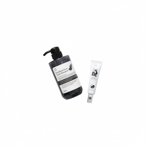 [SOY LAB] Coffret Soin du Cuir Chevelu aux Haricots Noirs 500ml Shampooing Miel Ampoule aux Haricots Noirs Huile Lissante Contrôle du Sébum pour un Cuir Chevelu Frais et Confortable - Product Image 2