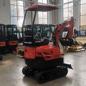 Mini-excavatrice chinoise de 1,5 tonne, chargeuse-pelleteuse CE EPA avec lame à neige - Product Image 2