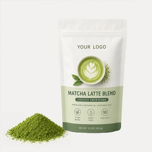 Polvo de Matcha Latte Instantáneo al por Mayor con Servicio de Etiqueta Privada, Sabor Cremoso y Rico para Cafeterías, Tiendas y Marcas <span class=keywords><strong>en</strong></span> Línea - Product Image 1