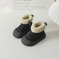 Sepatu Bot Anak Musim Dingin Berlapis Bulu Tebal, Sepatu Hangat untuk Anak Laki-Laki & Balita, Sepatu Bot Bayi untuk Anak Perempuan & Laki-Laki