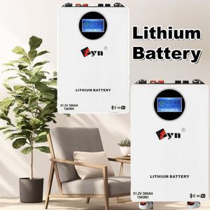 Batterie Solaire Lithium à Écran Tactile 48V 51.2V 15 <span class=keywords><strong>kWh</strong></span> 16kVA 15kVA 51V 300Ah avec BMS Intelligent - Product Image 1