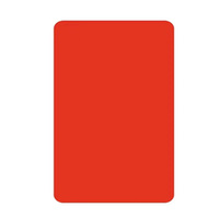 Digital druckbare leere einfarbige PVC-Karten Gelb Rosa Blau Schwarz Rot Grün