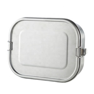 Hộp Cơm Trưa Cấp Thực Phẩm SS304 Hộp Cơm Trưa Bằng Thép Không Gỉ Hộp Cơm Trưa Leakprool 800, 1200,1400Ml Cho Văn Phòng - Product Image 6