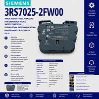 Controladores PLC/PAC de Automatización Industrial de Alta Calidad con Módulo Convertidor 3RS7025-2FW00