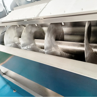 YOUBAN Industriële Borstelwasmachine Automatische Wortelgroentereiniger Cassave Gember Aardappel Wortel Was- en Schilapparatuur