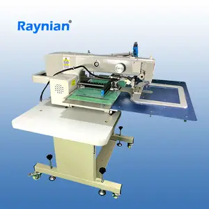 Raynian -3525g otomatis pola elektronik mesin jahit sepatu kulit tebal kecepatan tinggi industri