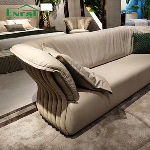 <span class=keywords><strong>Service</strong></span> de personnalisation, canapé de salon en cuir véritable de luxe, 1, 2 ou 3 places, ensemble de canapés modernes, meubles de salon pour villa - Product Image 4