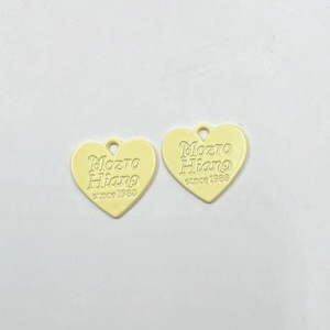 Love Heart Carve Esmalte Charms <span class=keywords><strong>Rosa</strong></span> Azul Aleación de zinc Colgante Accesorios de joyería - Product Image 6