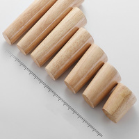 Pieds de meubles en bois massif XUDAN, pieds coniques inclinés en bois pour canapé, lit, armoire, table, chaise, pieds inclinés pour cuisine, Patas Madera