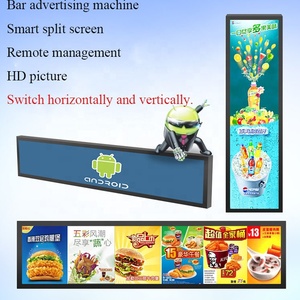 Siêu rộng 4K màn hình LCD kéo dài kệ thanh kỹ thuật số biển ứng dụng trong nhà CE chứng nhận thiết bị hiển thị quảng cáo - Product Image 4