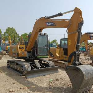 Mini-excavatrice Sany V3800DI-T-E3B de 10 tonnes, 90 % NEUVE, d'occasion, avec pompe/moteur/PLC hydrauliques, lame, moteur diesel, modèle 2022, fabriquée en Chine, CE/EPA - Product Image 1