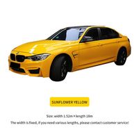 Revestimiento de cristal azul para coche, película de vinilo que cambia de Color, sin burbujas, estirable, PVC, 1,52x18m
