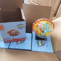 Global Funhood GW963 118 Step Maze Ball Block Juguetes educativos Juego de rompecabezas 3D Juguetes inteligentes personalizados Inteligentes para niños