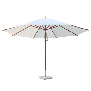 Buena suerte al por mayor de alta calidad de café al aire libre Tienda <span class=keywords><strong>4x4</strong></span> m de madera <span class=keywords><strong>sombrilla</strong></span> de jardín paraguas - Product Image 2