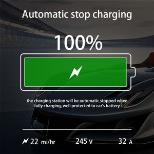 Cargador Portátil Feyree Nivel 2 de 7kw para Vehículos Eléctricos, Pantalla de 2.8 Pulgadas, Cargador Doméstico para Coche Eléctrico, Estación de Carga Nivel 2 - Product Image 2