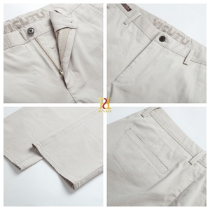 Pantalones de <span class=keywords><strong>Lino</strong></span> de Textura Premium para <span class=keywords><strong>Hombre</strong></span>, Corte <span class=keywords><strong>Slim</strong></span>, Color Azul Marino Intenso, Estilo Casual de Negocios, Pantalones de Golf, Lujosos y Ligeros, Pantalones de Vestir de Verano 2026 - Product Image 2