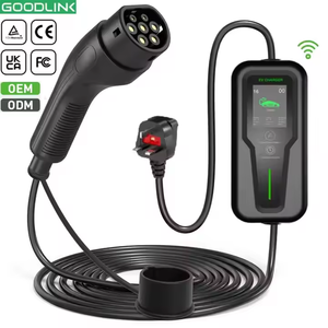 Chargeur de voitures Ev de haute qualité Type1/ 2 /Gbt/<span class=keywords><strong>Tesla</strong></span> 3.5KW 7KW 11KW 6A 32A AC EV chargeur rapide IP65 EV Station de charge Portable - Product Image 2